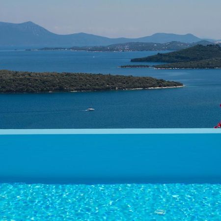 Villa Pasithea - Breathtaking Seaviews, Infinity Pool, Privacy, Close To The Beach Нидри Экстерьер фото