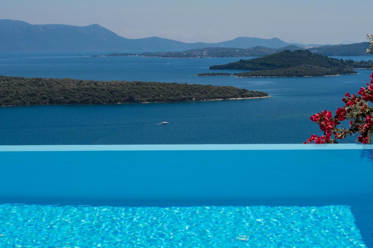 Villa Pasithea - Breathtaking Seaviews, Infinity Pool, Privacy, Close To The Beach Нидри Экстерьер фото
