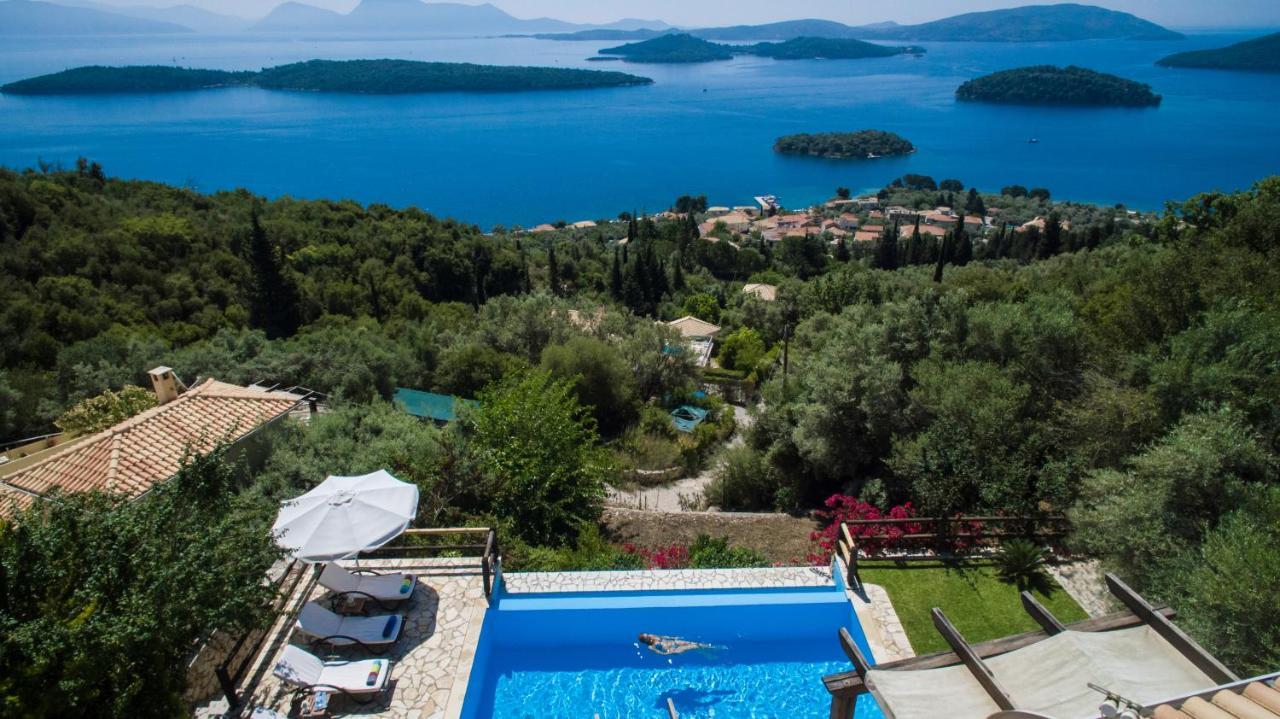 Villa Pasithea - Breathtaking Seaviews, Infinity Pool, Privacy, Close To The Beach Нидри Экстерьер фото