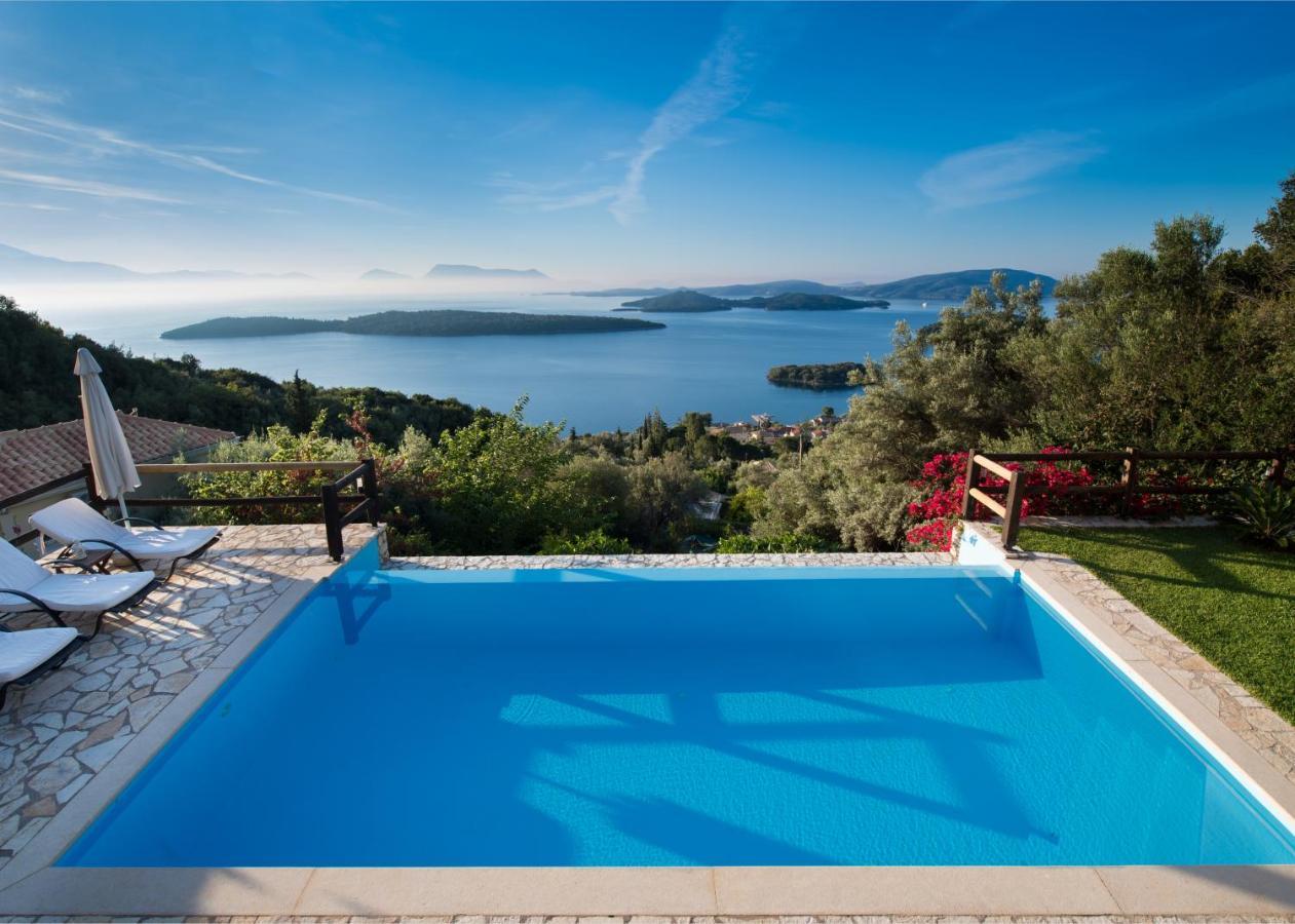 Villa Pasithea - Breathtaking Seaviews, Infinity Pool, Privacy, Close To The Beach Нидри Экстерьер фото