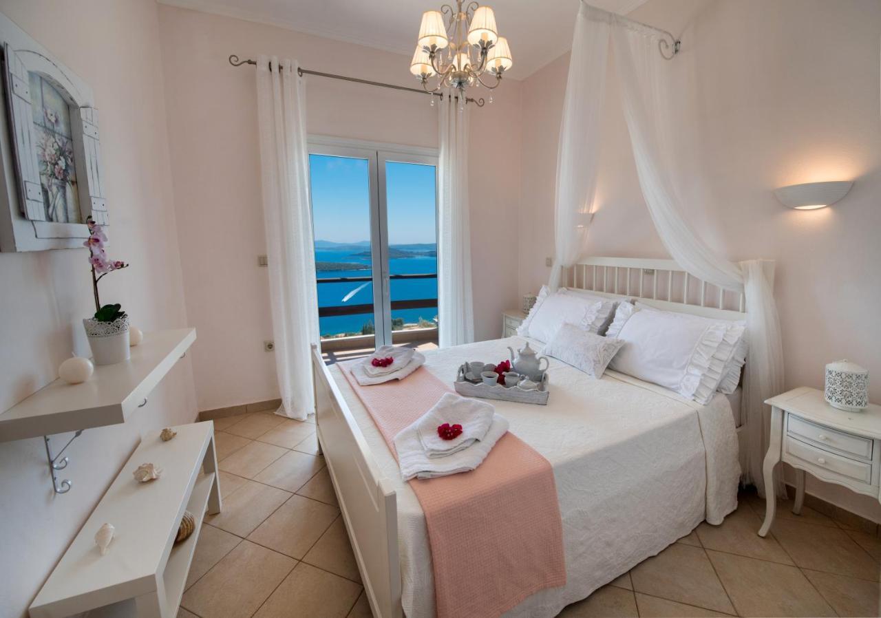 Villa Pasithea - Breathtaking Seaviews, Infinity Pool, Privacy, Close To The Beach Нидри Экстерьер фото