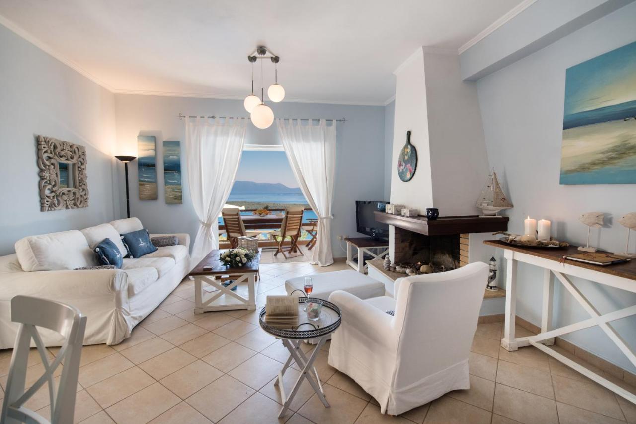 Villa Pasithea - Breathtaking Seaviews, Infinity Pool, Privacy, Close To The Beach Нидри Экстерьер фото